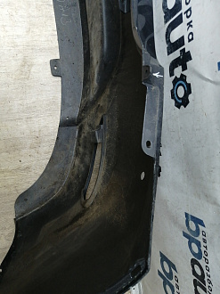 AA045615; Бампер задний; под паркт. (86611-4L200) для Hyundai Solaris I HB (2010- 2014)/БУ; Оригинал; Р1, Мелкий дефект; 