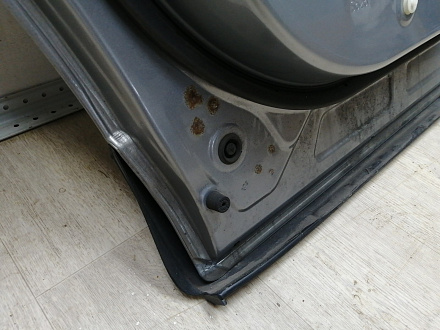 AA045164; Дверь задняя левая (KD53-73010) для Mazda CX-5/БУ; Оригинал; Р1, Мелкий дефект; (38P) Серый