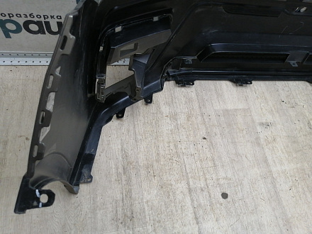 AA046377; Бампер передний; без паркт.; под омыват. (57704-SJ000) для Subaru Forester V (2018-2021)/БУ; Оригинал; Р1, Мелкий дефект; 