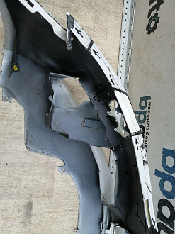 AA045705; Бампер передний, S-line; под паркт.; под омыват. (8K0 807 437 S) для Audi A4 B8/БУ; Оригинал; Р2, Удовлетворительное; 