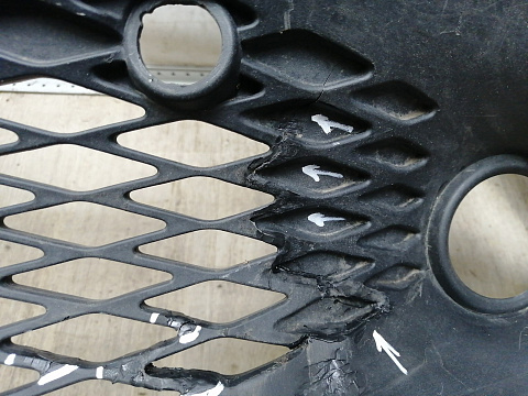 Фотография детали AA046109; Бампер передний; под омыват. (52119-F4010) для Toyota C-HR (2016- 2019)/БУ; Оригинал; Р2, Удовлетворительное; . Фото номер 9