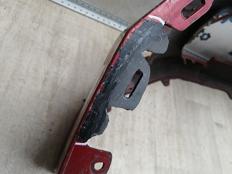 Фотография детали AA045937; Бампер передний; без паркт.; без омыват. (9680484677) для Peugeot 308 I (2008-2011)/БУ; Оригинал; Р2, Удовлетворительное; . Фото номер 20