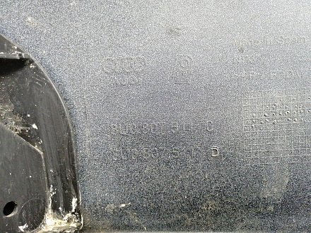 AA026196; Бампер задний; под паркт. (8U0 807 511 С) для Audi Q3 I (2011-2014)/БУ; Оригинал; Р1, Мелкий дефект; 