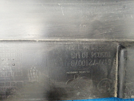 Накладка порога левая БМВ Х3 II F25 2010-2014, б/у, фото 11