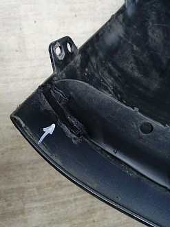 AA045468; Бампер задний; под паркт. (A2128857625) для Mercedes-Benz E-klasse IV Sedan рест. (W212) (2013-2016)/БУ; Оригинал; Р1, Мелкий дефект; 