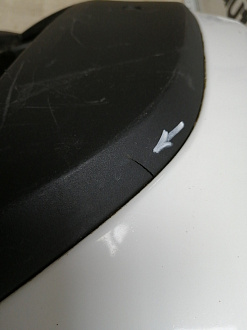 AA044919; Бампер передний; под паркт.; под омыват. (95122388) для Opel Mokka (2012 - 2015)/БУ; Оригинал; Р1, Мелкий дефект; 