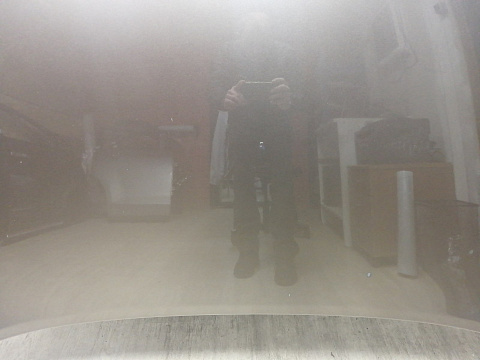 Фотография детали AA045190; Капот (F510M-1AAMA) для Nissan Murano Z51/БУ; Оригинал; Р1, Мелкий дефект; . Фото номер 9