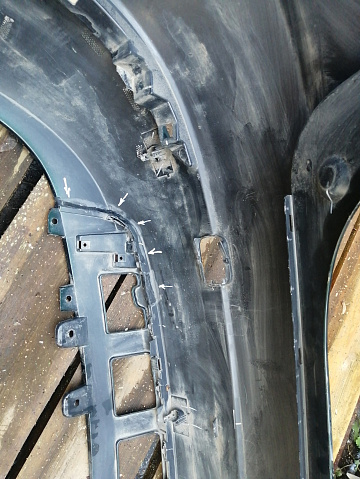 Фотография детали BA000277; Бампер задний; под паркт. (X01-28040012) для Li (Lixiang) l9/БУ; Оригинал; Р1, Мелкий дефект; . Фото номер 43