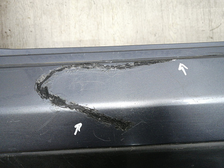 AA045417; Бампер задний; без паркт. (86611-M0000) для Hyundai Creta I (2016-2021)/БУ; Оригинал; Р1, Мелкий дефект; 