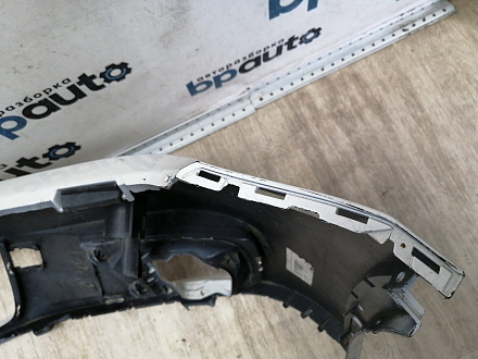 AA044677; Бампер передний, Sport-Style; без паркт.; под омыват. (5NU807221) для Volkswagen Tiguan I рест. (2011- 2016)/БУ; Оригинал; Р1, Мелкий дефект; 
