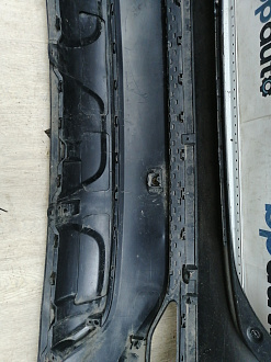 AA045337; Бампер задний (86611-2W000) для Hyundai Santa Fe III (2012 - 2015)/БУ; Оригинал; Р1, Мелкий дефект; 