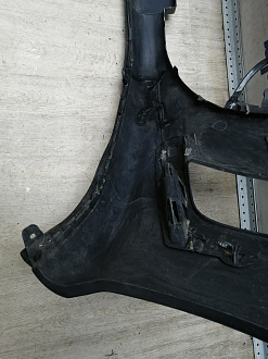 AA045936; Бампер передний; без паркт.; под омыват. (9680484677) для Peugeot 308 I (2008-2011)/БУ; Оригинал; Р2, Удовлетворительное; 