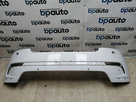 AA045880; Бампер передний; под паркт.; под омыват. (J8A2-17F003-AAW) для Land Rover Range Rover Velar L560 (2017 - 2023)/БУ; Оригинал; Р1, Мелкий дефект; 