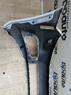 AA045886; Бампер передний; под паркт.; под омыват. (3C8807221F) для Volkswagen Passat CC рест. (2012-2017)/БУ; Оригинал; Р1, Мелкий дефект; 