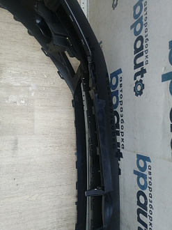 AA045978; Бампер передний; без паркт.; под омыват. (5K0807221) для Volkswagen Golf/БУ; Оригинал; Р1, Мелкий дефект; 