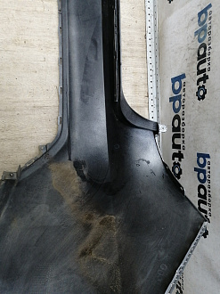 AA046119; Бампер задний; без паркт. (86611-4Y000) для Kia Rio III Sedan (2011- 2015)/БУ; Оригинал; Р1, Мелкий дефект; 