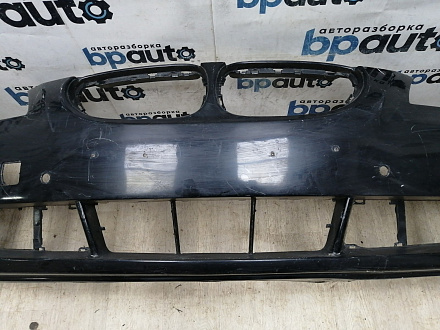 AA045297; Бампер передний; под паркт.; под омыват. (51117033694) для BMW 5 серия Е60 Е61/БУ; Оригинал; Р2, Удовлетворительное; 