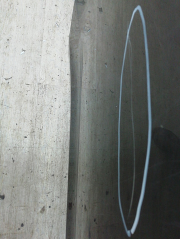 Фотография детали AA020831; Дверь задняя правая (67003-08140) для Toyota Sienna/БУ; Оригинал; Р2, Удовлетворительное; . Фото номер 5