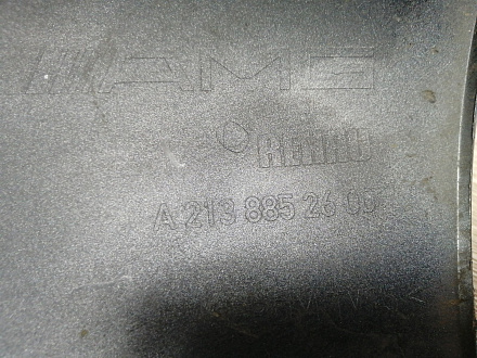 BA000065; Бампер передний, AMG; под паркт.; без омыват. (A2138852600) для Mercedes-Benz E-klasse W213 S213/БУ; Оригинал; Р1, Мелкий дефект; 