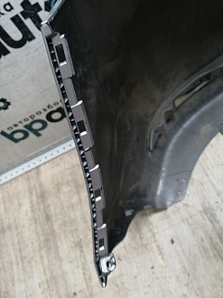 AA045618; Бампер задний; без паркт. (86611-4Y200) для Kia Rio III HB (2011- 2015)/БУ; Оригинал; Р1, Мелкий дефект; 