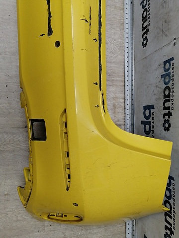 Фотография детали AA044923; Бампер задний; под паркт. (A1778851301) для Mercedes-Benz A-klasse IV (W177) (2018-2022)/БУ; Оригинал; Р2, Удовлетворительное; . Фото номер 3