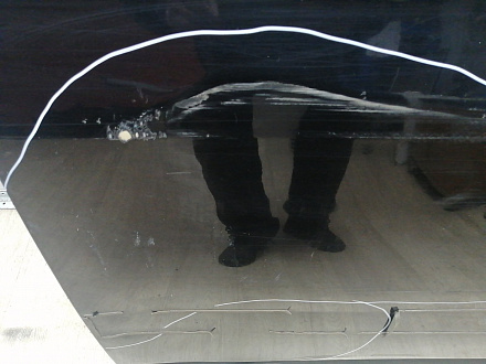 AA045484; Дверь сдвижная правая (7H0843108) для Volkswagen/БУ; Оригинал; Р2, Удовлетворительное; 