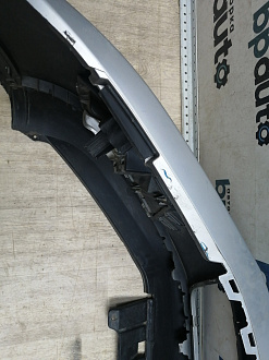 AA045677; Бампер передний, Sport-Style; без паркт.; под омыват. (5NU807221) для Volkswagen Tiguan I рест. (2011- 2016)/БУ; Оригинал; Р1, Мелкий дефект; 