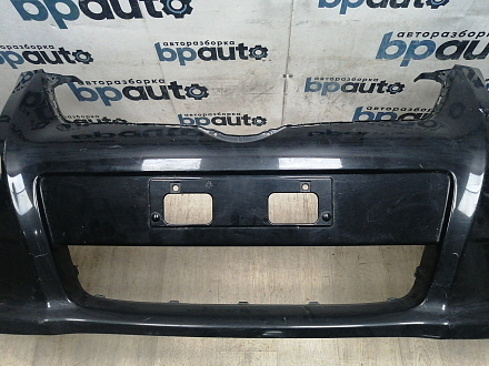 BA000187; Бампер передний; без паркт.; под омыват. (52119-05190) для Toyota Avensis/БУ; Оригинал; Р1, Мелкий дефект; 