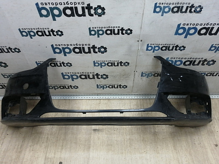AA045603; Бампер передний; без паркт.; под омыват. (8K0 807 437 AC) для Audi A4 B8/БУ; Оригинал; Р1, Мелкий дефект; 