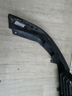 AA046001; Юбка переднего бампера (52129-0E010) для Toyota Highlander III (2014 — 2016)/БУ; Оригинал; Р1, Мелкий дефект; 