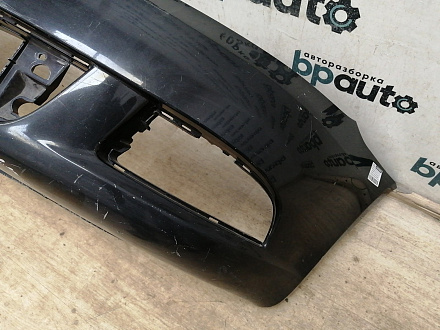 AA039657; Бампер передний; без паркт.; без омыват. (1Z0 807 221 M) для Skoda Octavia/БУ; Оригинал; Р1, Мелкий дефект; 