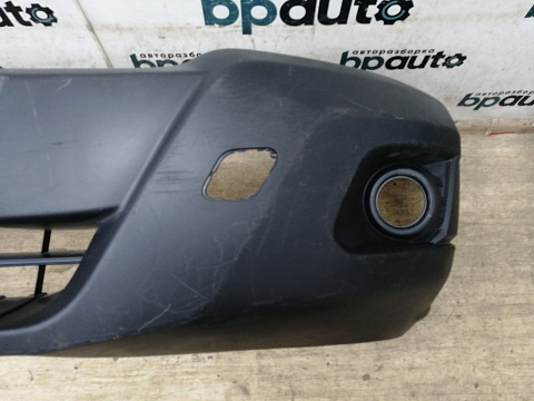 Фотография детали AA022555; Бампер передний, под ПТФ (BK31-R17757-A) для Ford Transit (2014-н.в.)/БУ; Оригинал; Р1, Мелкий дефект; . Фото номер 3