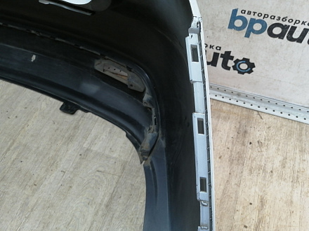 AA046111; Бампер задний; без паркт. (86611-4Y000) для Kia Rio III Sedan (2011- 2015)/БУ; Оригинал; Р1, Мелкий дефект; 