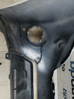 AA045985; Бампер передний; под паркт.; под омыват. (52119-60G50) для Toyota Land Cruiser Prado 150 рест. (2013 — 2017)/БУ; Оригинал; Р2, Удовлетворительное; 