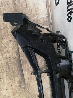AA037486; Бампер передний; под паркт.; под омыват. (51113416200) для BMW Х3 I (Е83) рест. (2006-2010)/БУ; Оригинал; Р1, Мелкий дефект; 