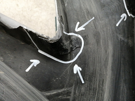 AA030291; Бампер передний; под паркт.; под омыват. (62022-1ME0H) для Infiniti/БУ; Оригинал; Р2, Удовлетворительное; 