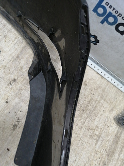 BA000139; Бампер задний; без паркт. (86611-4L500) для Hyundai Solaris I рест. Sedan (2014- 2016)/БУ; Оригинал; Р1, Мелкий дефект; 