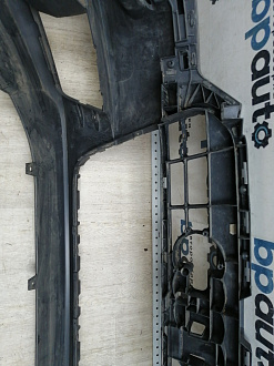 BA000167; Бампер передний; под паркт.; под омыват. (4G0 807 437) для Audi A6 C7/БУ; Оригинал; Р1, Мелкий дефект; 