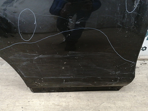 Фотография детали AA037973; Дверь задняя правая (H210M4CBMA) для Nissan X-Trail T32/БУ; Оригинал; Р3, Под восстановление; . Фото номер 7