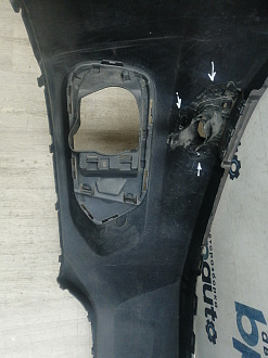 AA045970; Бампер передний, Track-Field; без паркт.; под омыват. (5N0807221T) для Volkswagen Tiguan I рест. (2011- 2016)/БУ; Оригинал; Р1, Мелкий дефект; 