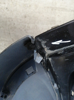 AA045796; Бампер передний; под паркт.; под омыват. (8R0 807 437 AH) для Audi Q5 I рест. (2012-2017)/БУ; Оригинал; Р1, Мелкий дефект; 