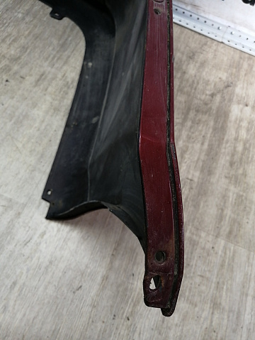 Фотография детали BA000108; Бампер задний; без паркт. (96617582) для Chevrolet Lacetti Wagon (2004-2013)/БУ; Оригинал; Р1, Мелкий дефект; . Фото номер 7