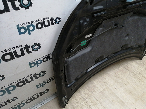 Фотография детали AA045122; Капот (65100-4AA8A) для Nissan Almera III (G15) (2012-2018)/БУ; Оригинал; Р0, Хорошее; . Фото номер 10