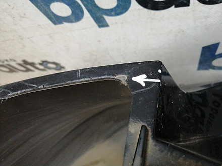 AA046120; Бампер задний; без паркт. (86611-4Y000) для Kia Rio III Sedan (2011- 2015)/БУ; Оригинал; Р1, Мелкий дефект; 