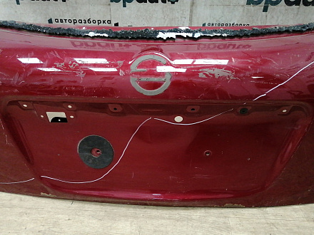AA033939; Крышка багажника; под камер. (K0100BR0MA) для Nissan Qashqai/БУ; Оригинал; Р2, Удовлетворительное; 