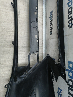 BA000267; Бампер передний; под паркт.; без омыват. (52119-33A30) для Lexus ES VI рест. (2015 - 2018)/БУ; Оригинал; Р1, Мелкий дефект; 