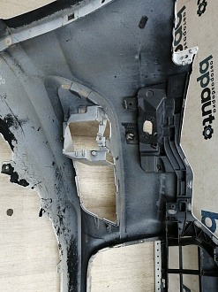 AA045627; Бампер передний; под паркт.; под омыват. (4G0 807 437) для Audi A6 C7/БУ; Оригинал; Р1, Мелкий дефект; 