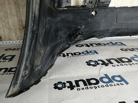 AA045691; Бампер передний; без паркт.; под омыват. (1T0 807 221 M) для Volkswagen Touran II (2010-2015)/БУ; Оригинал; Р1, Мелкий дефект; 