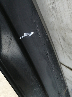 AA045608; Бампер задний; под паркт. (86611-4L000) для Hyundai/БУ; Оригинал; Р2, Удовлетворительное; 