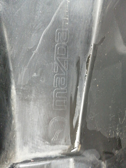 AA045909; Бампер передний; без паркт.; под омыват. (KD45-50031) для Mazda CX-5/БУ; Оригинал; Р1, Мелкий дефект; 